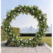 Outside Wedding Coral Decorations