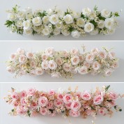 White Artificial Flower Wall
