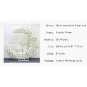 White Ceramic Flower Wall Decor