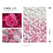 Soft Pink Artificial Flowers
