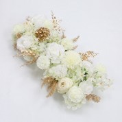 Mixing Real And Artificial Flowers At A Wedding