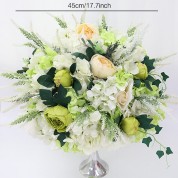 Grey And White Flower Arrangements