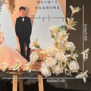 Wedding Aisle Flower Stands