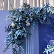 Purple White And Gold Wedding Decorations