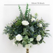 Flower Wedding Bouquet For Silver Dress