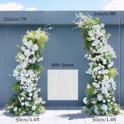 24 Inch Outdoor Steel Flower Stands