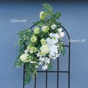 Paschal Candle Flower Arrangements