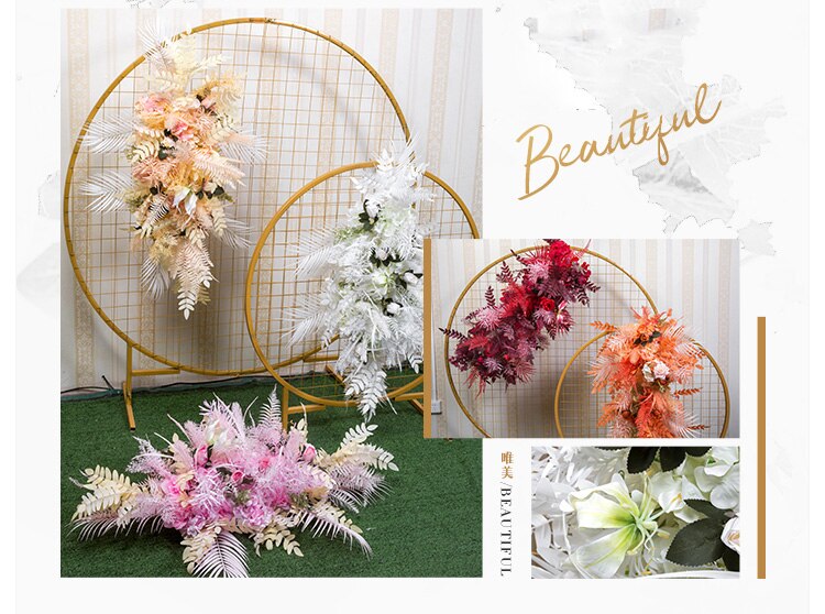 artificial wedding flower garlands7