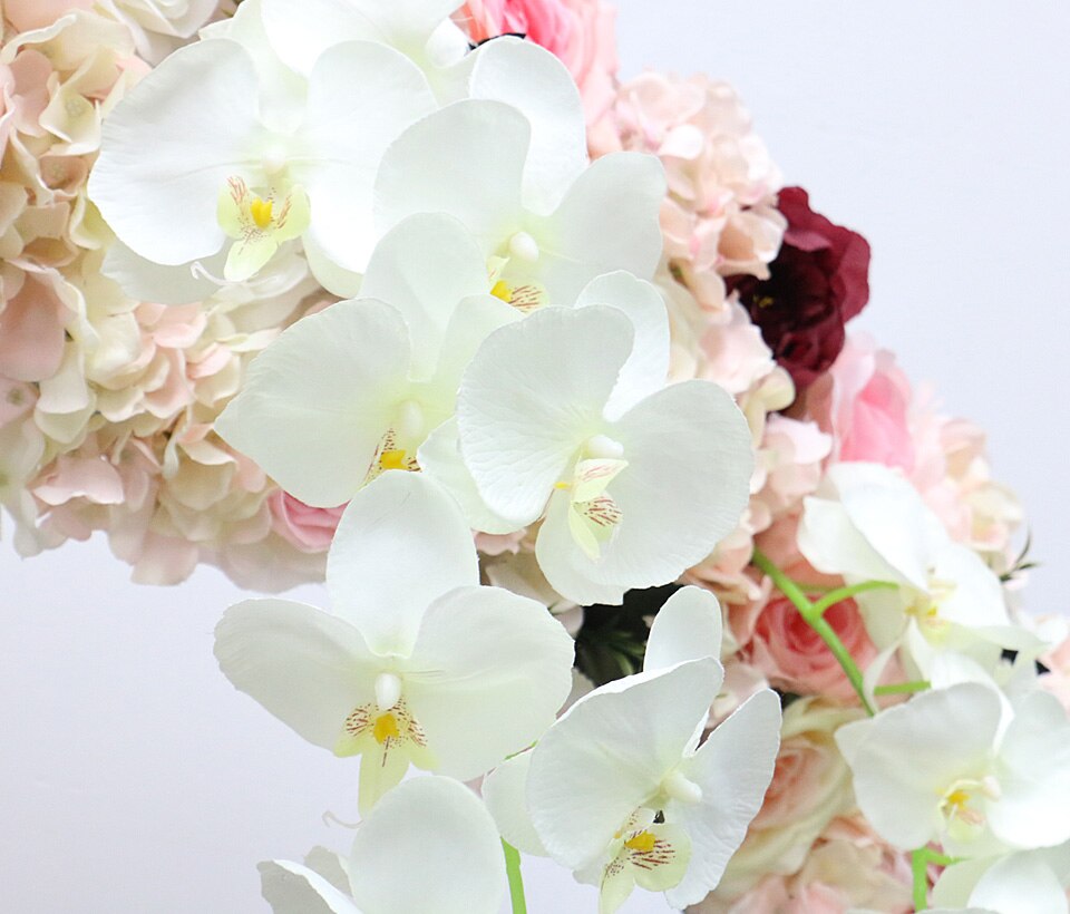 expensive purpke and white flower arrangements7