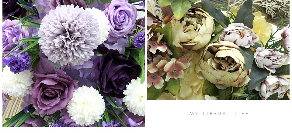 artificial flowers for wedding reception4