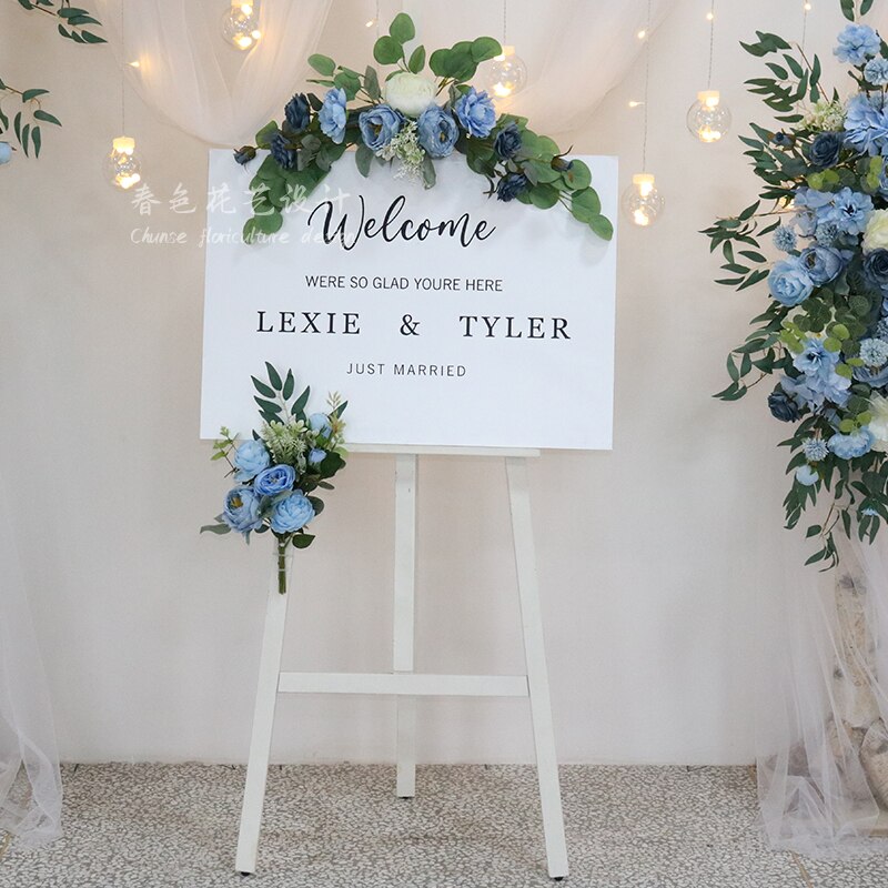 navy blue plastic table runner3