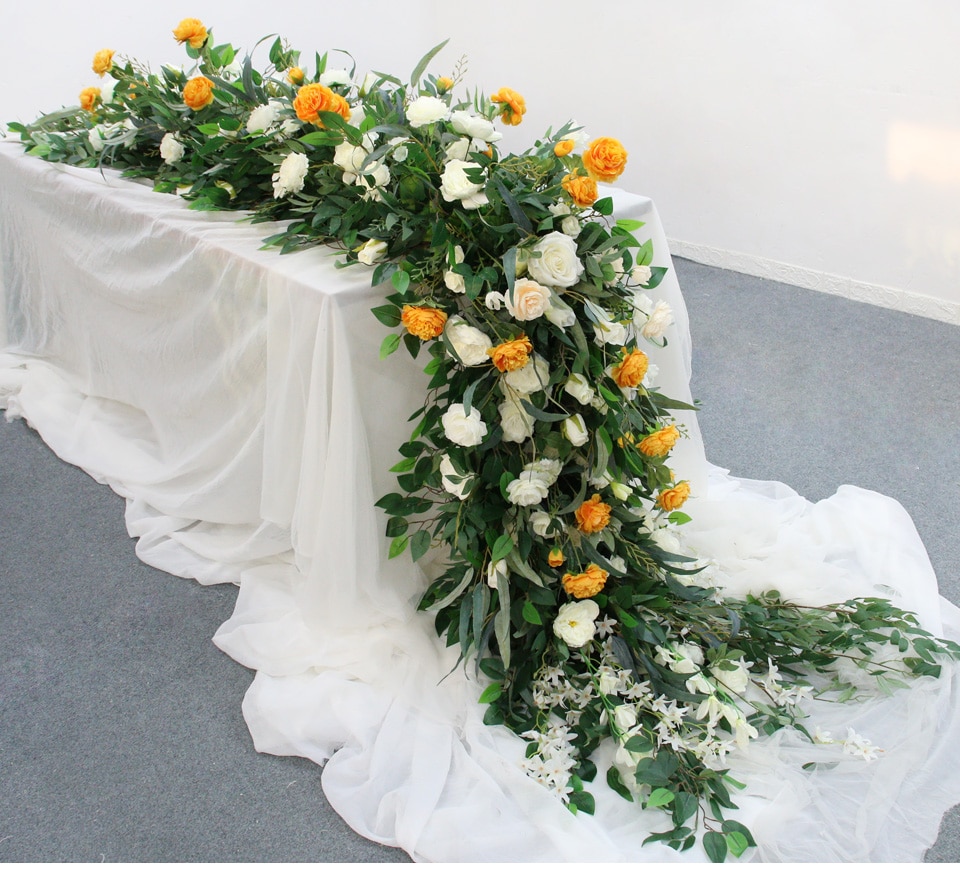 wedding arch silk flowers9