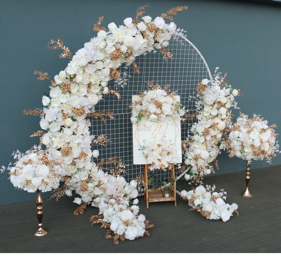 artificial flower wall for wedding9