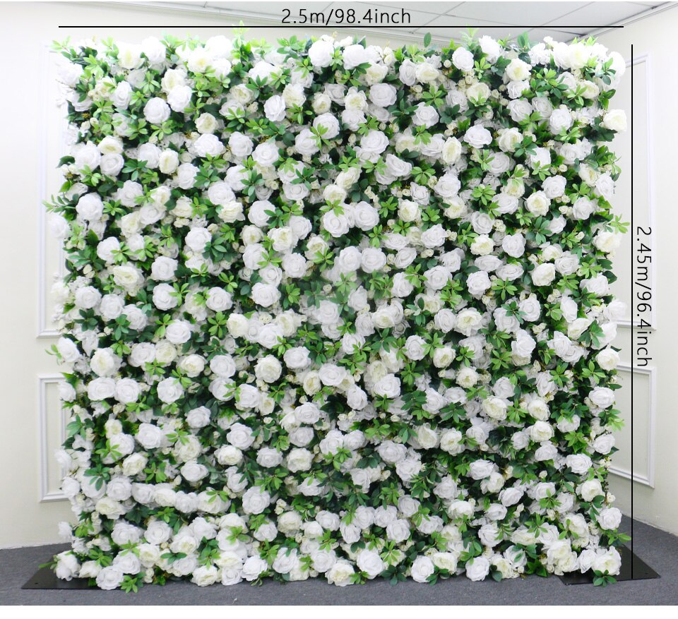 green flower walls1