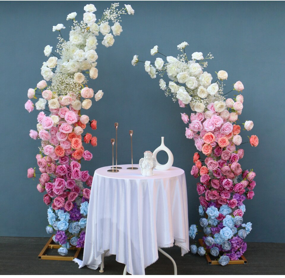 white flowers wedding decorations8
