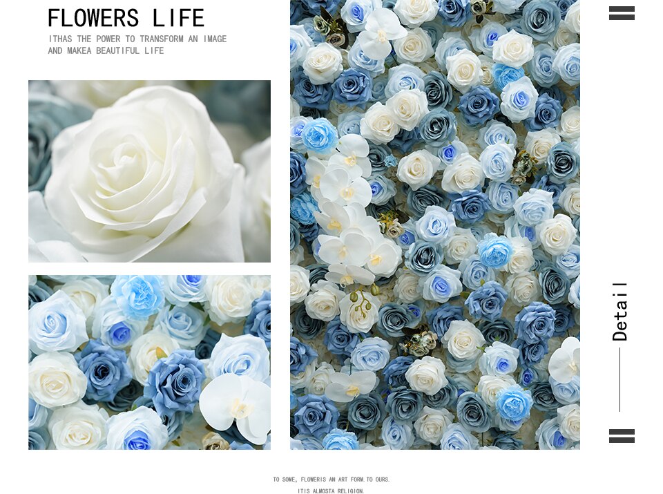 artificial flower bridesmaid bouquets2