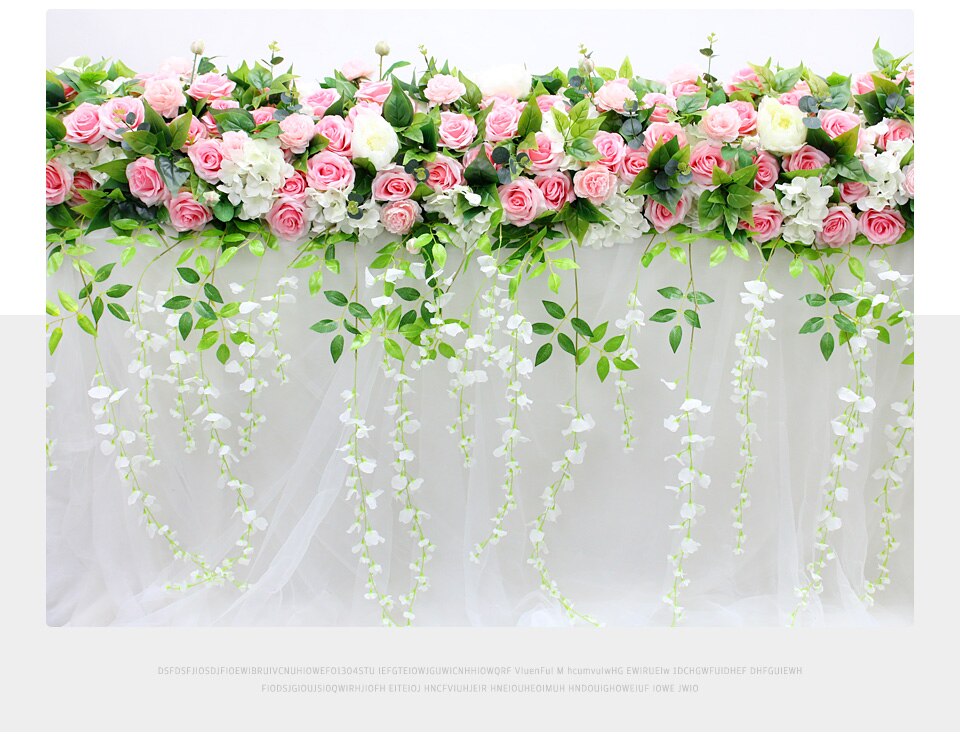 white and pink flower wall decal3