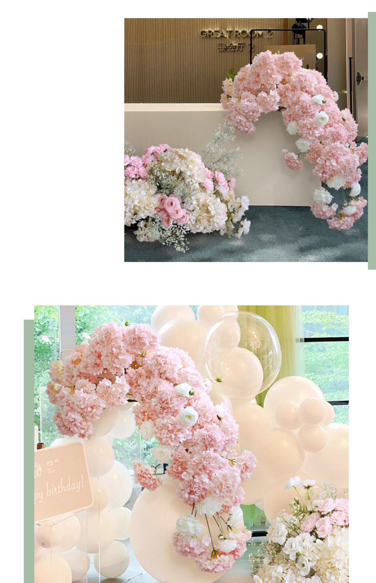 grouped flower arrangement8