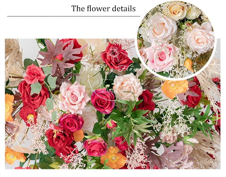 artificial wedding flower garlands uk4