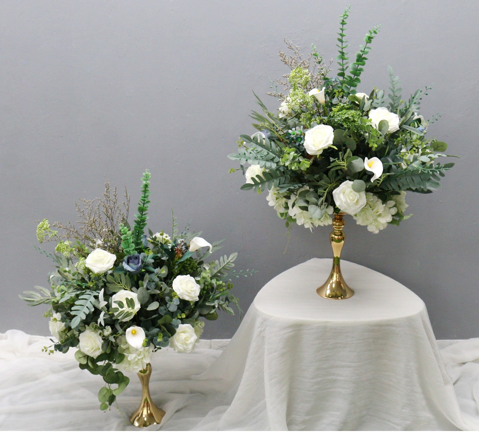 flower wedding bouquet for silver dress8