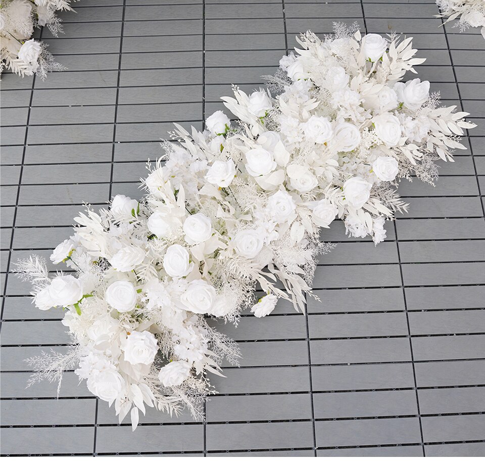 flower arrangements wedding aisle8