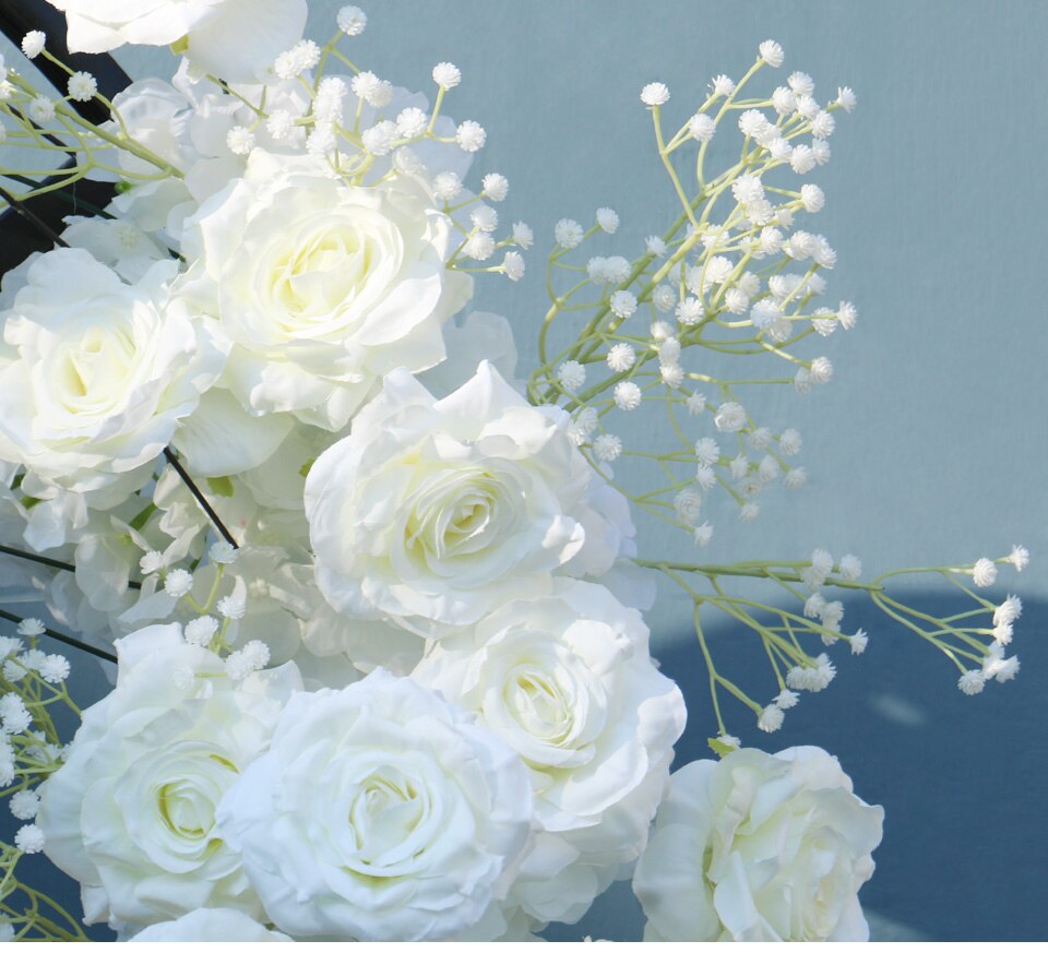 white flowers wedding decorations9