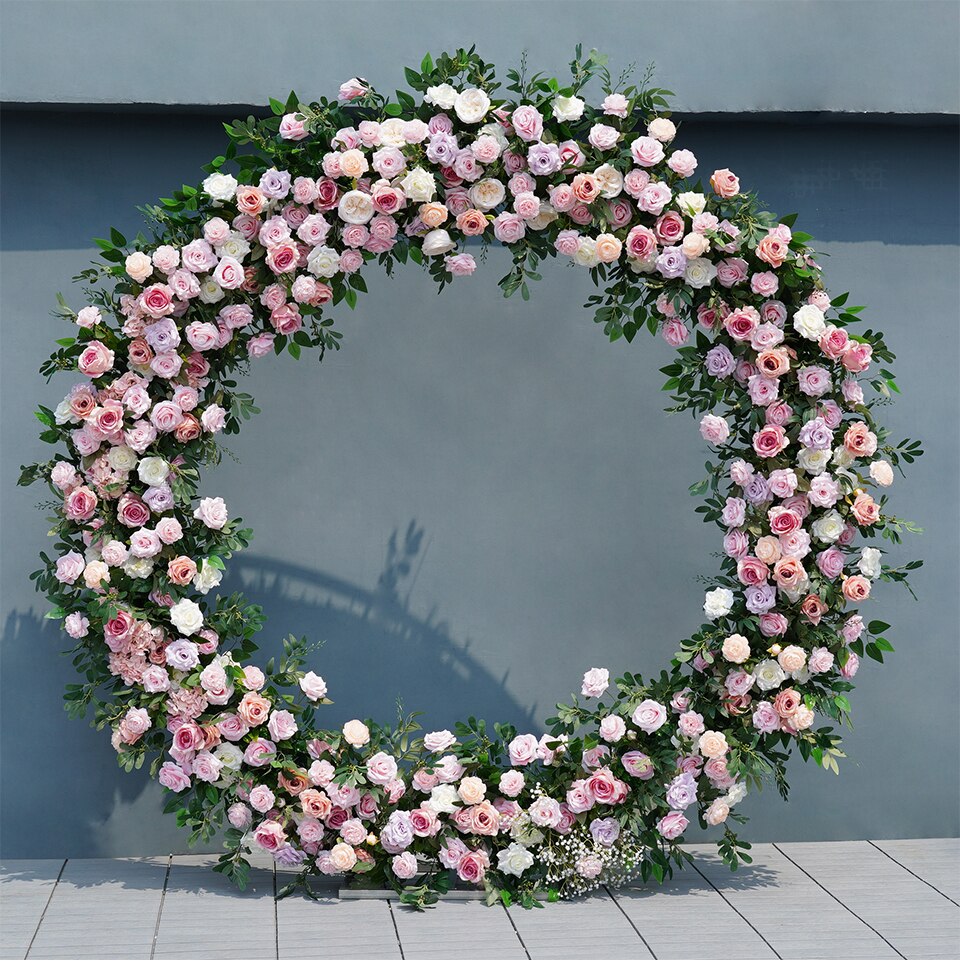 reception desk flower arrangements9