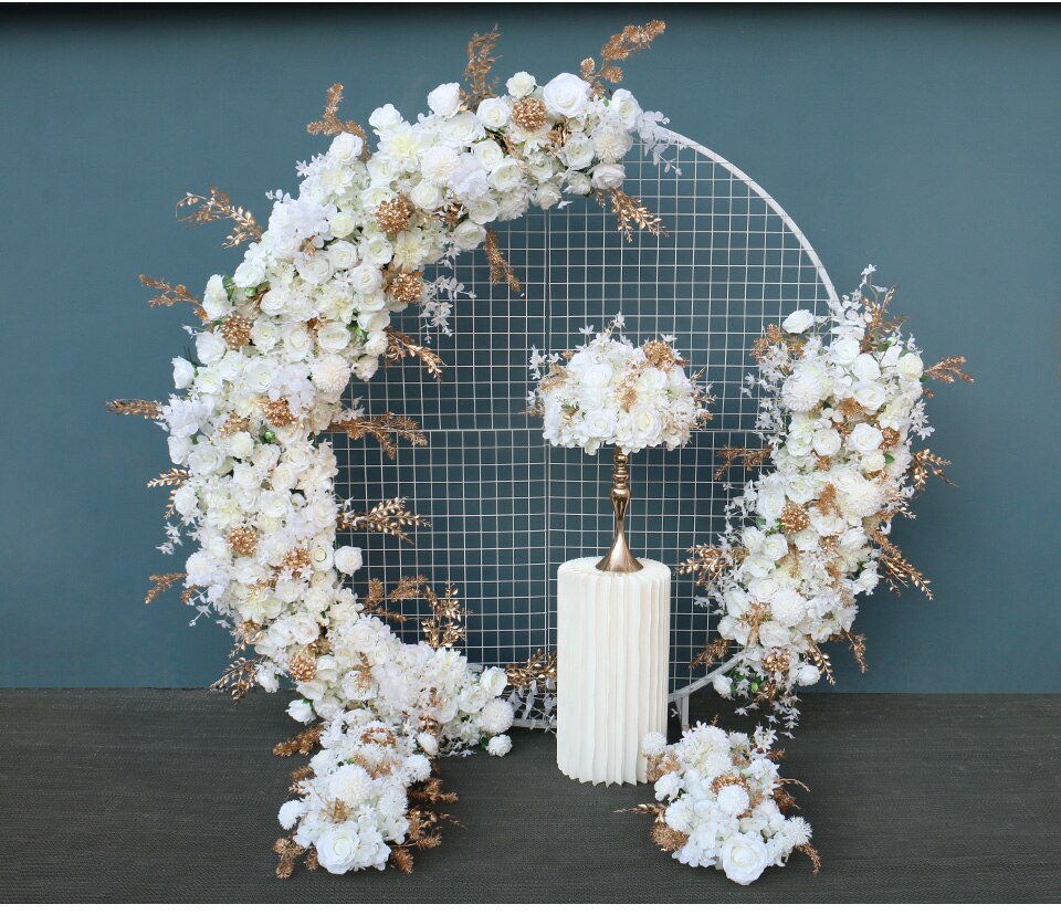 artificial flower wall for wedding7