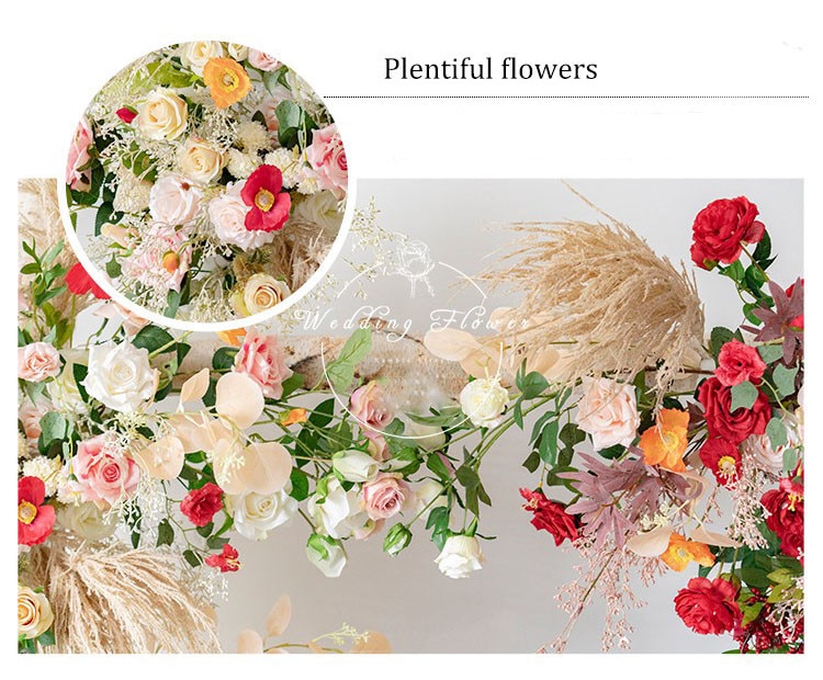 artificial wedding flower garlands uk7