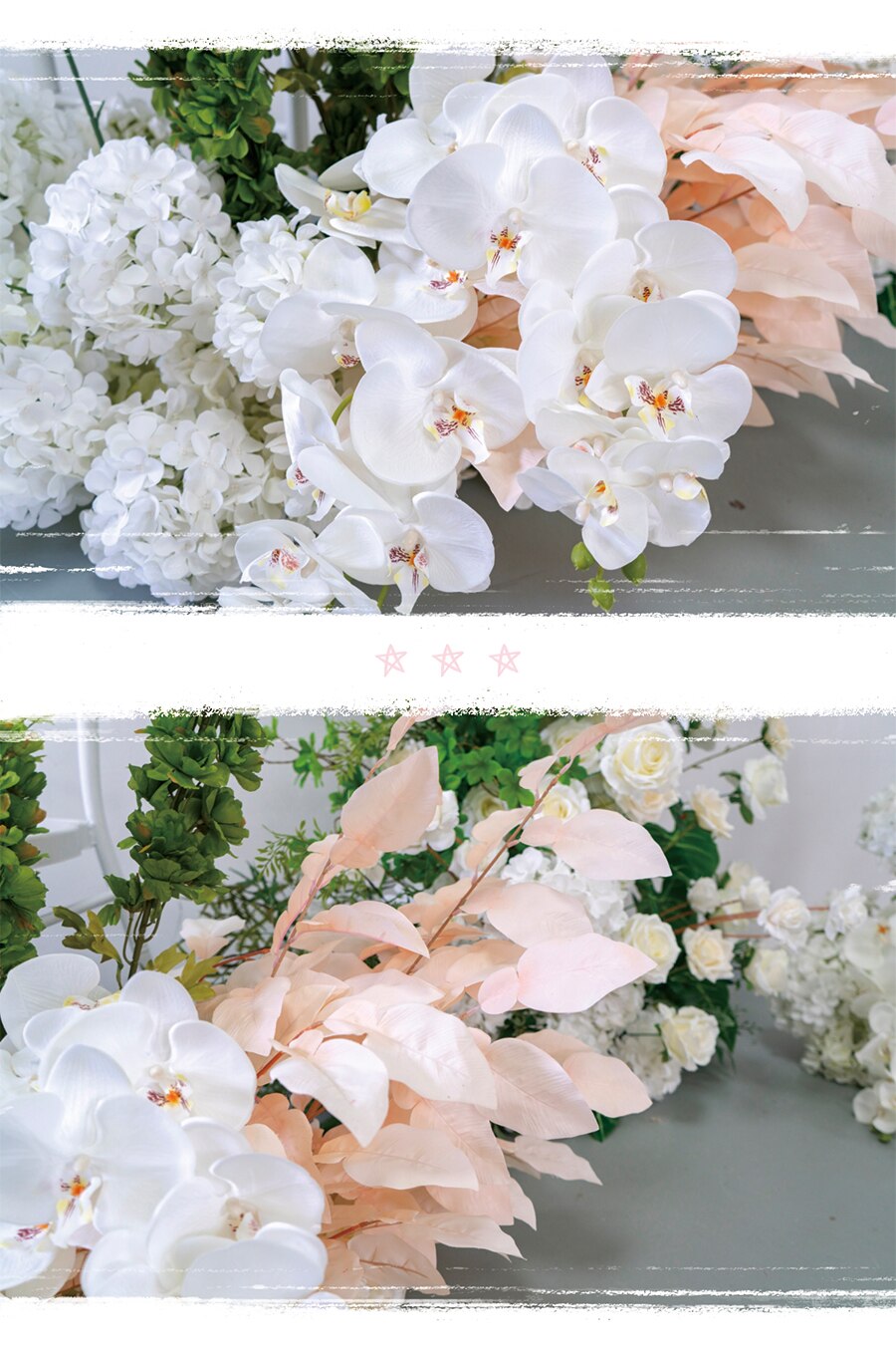 fake pink floral arrangement4