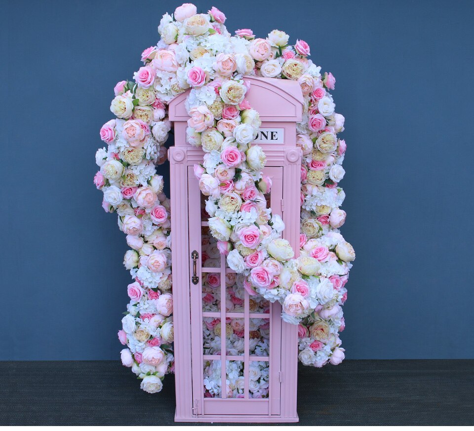 artificial flower stage backdrop10