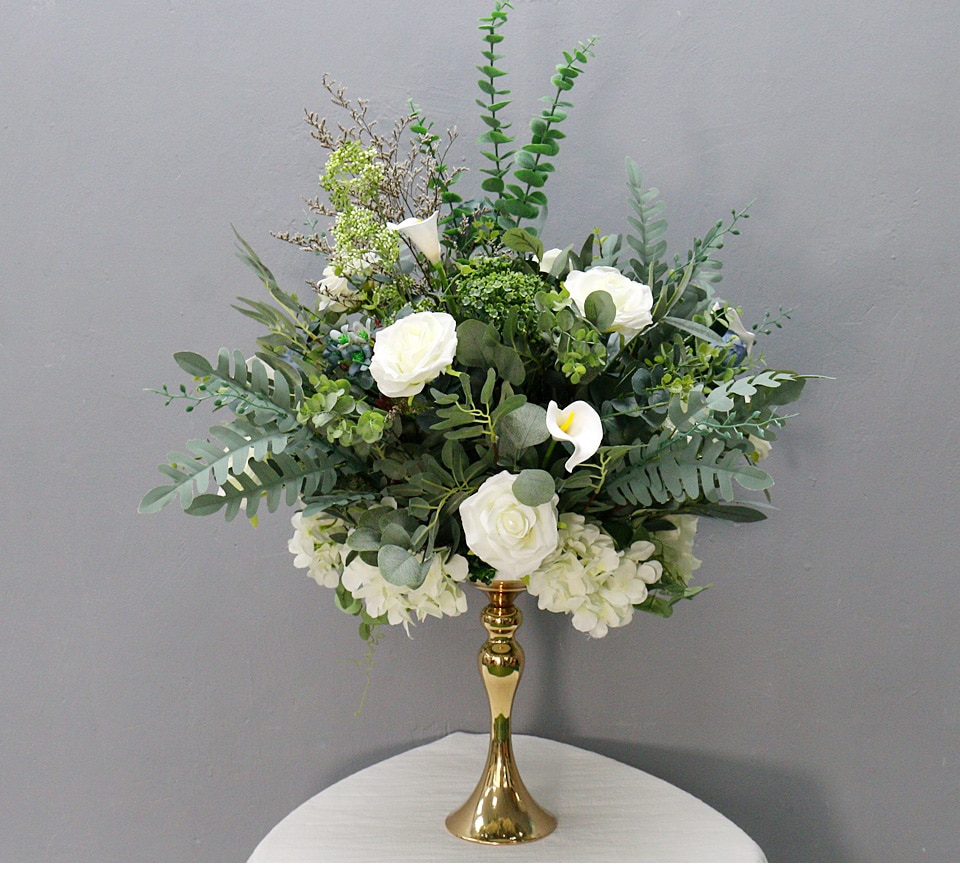 flower wedding bouquet for silver dress9