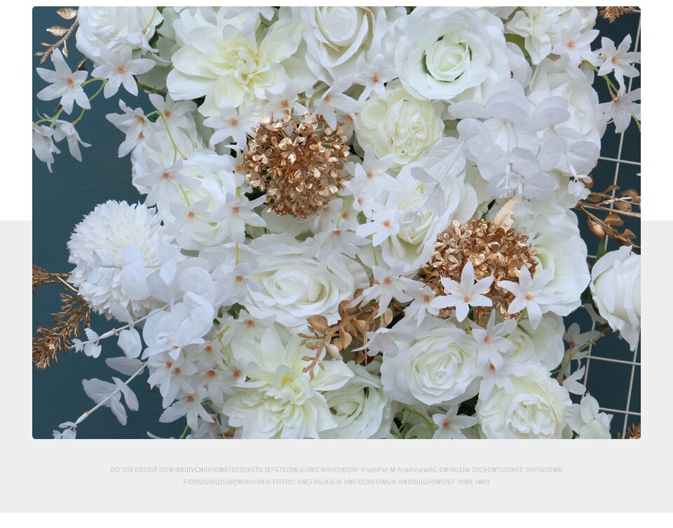 artificial flower wall for wedding3
