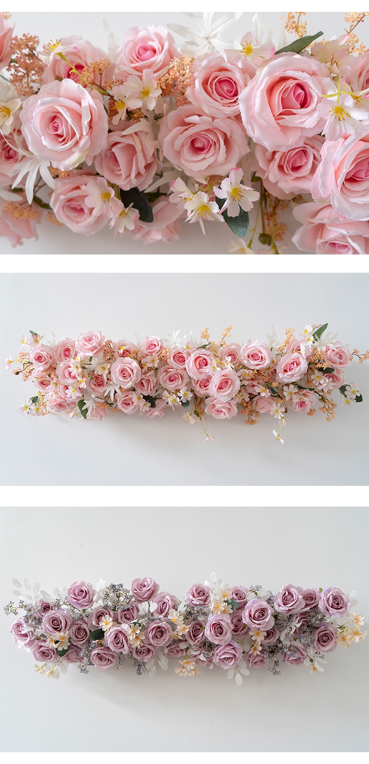 white artificial flower wall9