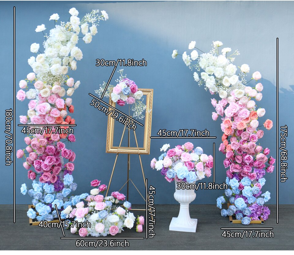 white flowers wedding decorations2