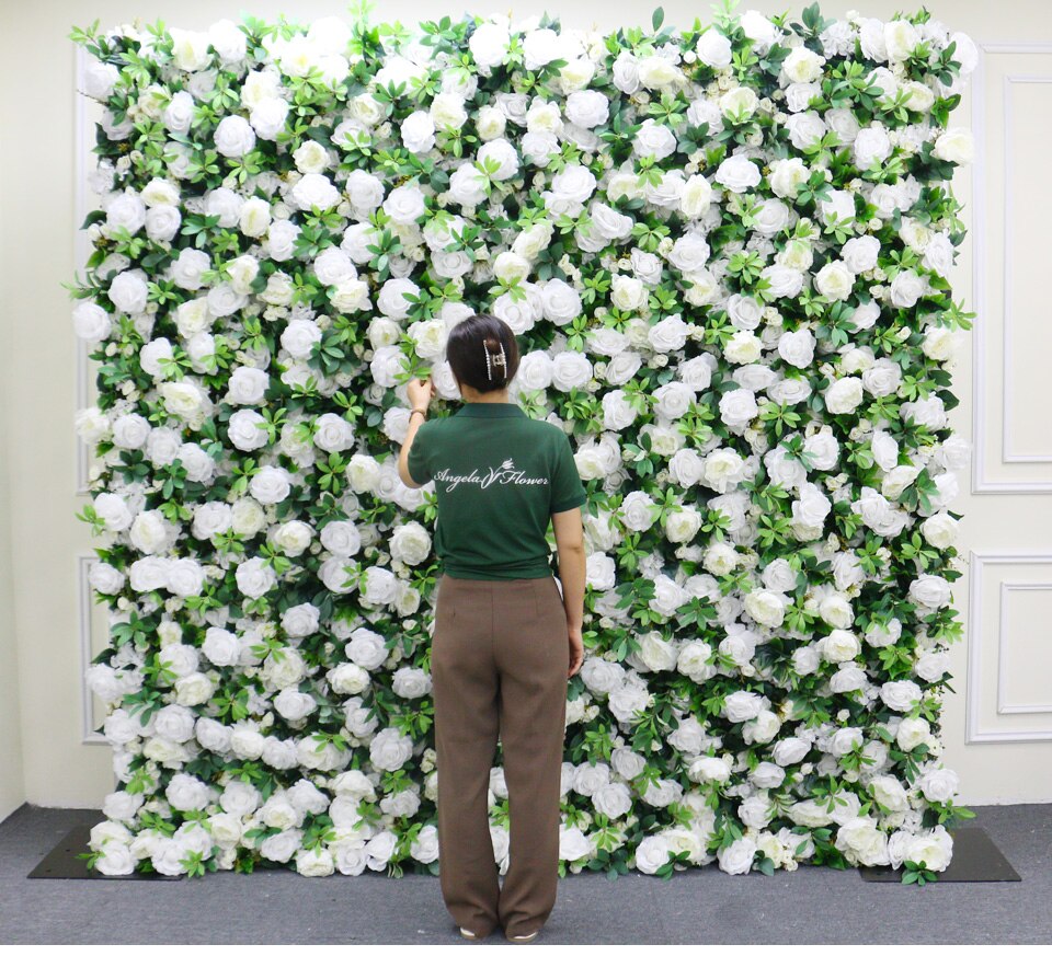 green flower walls10