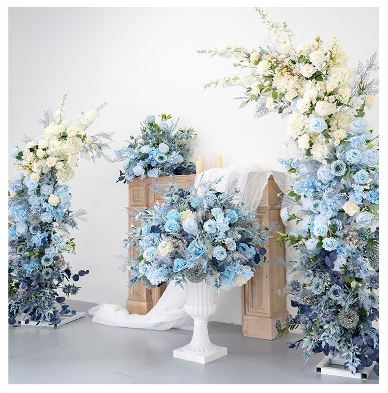 hydrangea flower wall wedding backdrop10